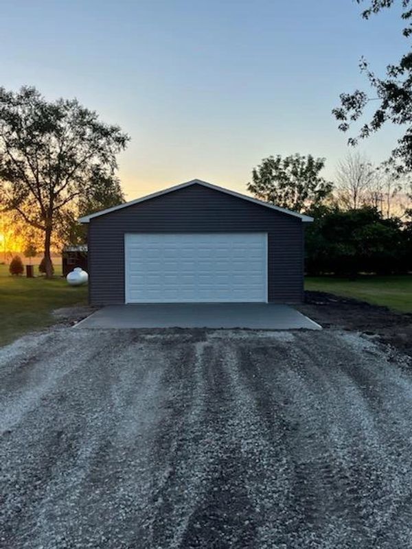 Custom garage build