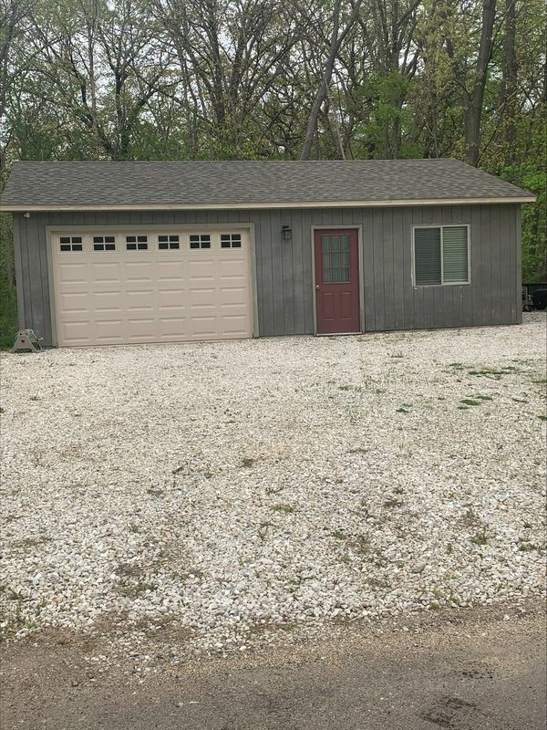 Garage exterior