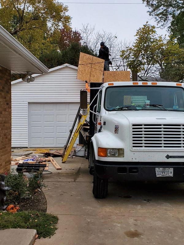 Garage exterior