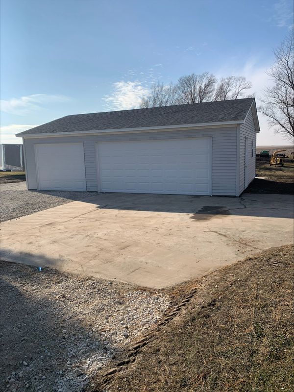 Garage build