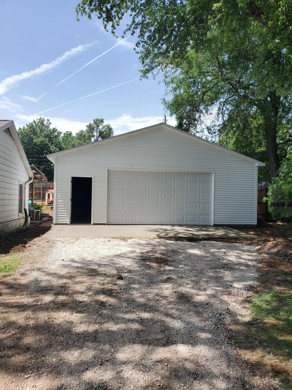 Garage construction