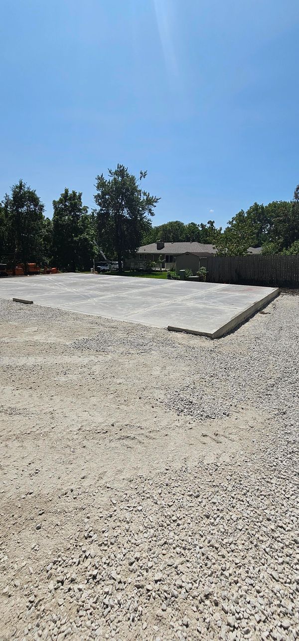Garage exterior